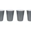 Bo-Camp Two-Tone Set Van 4 Melamine Bekers - Grey -Bo-Camp 2ba191d8000d59de