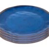 Bo-Camp Halo Set Van 4 Melamine Ontbijtborden - Blue -Bo-Camp 47fc2963995c8f4d
