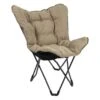Bo-Camp Urban Outdoor Grainger M Vlinderstoel - Beige -Bo-Camp 4c1dc8373004ae47