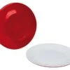Bo-Camp Two-Tone Set Van 4 Ontbijtborden - Red -Bo-Camp 5cbbbade4bc3cbfe