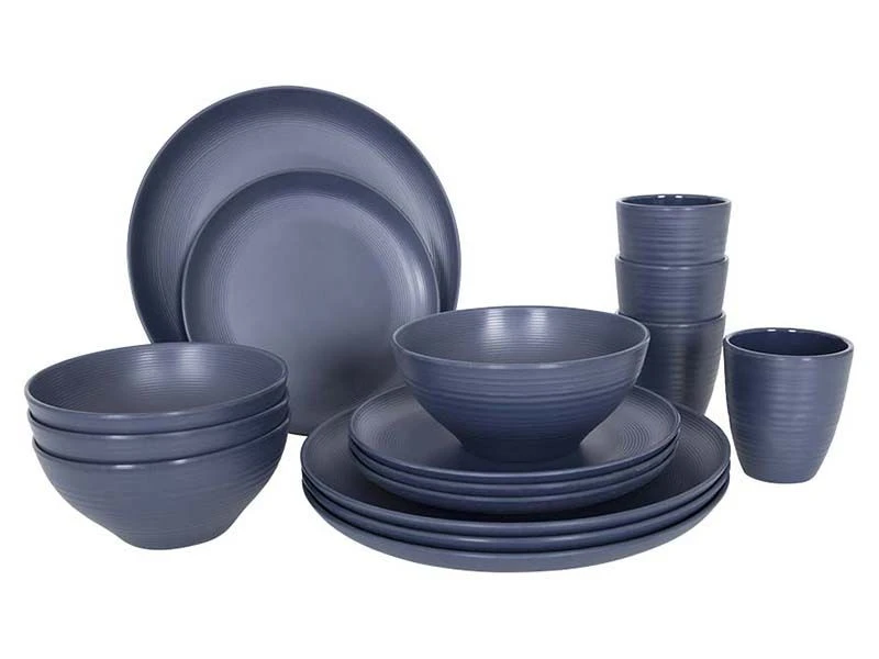 Bo-Camp Industrial Orville 16-delig Serviesset - Blue 3 Bo-Camp Industrial Orville 16-delig Serviesset - Blue