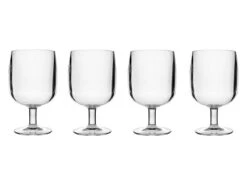 Bo-Camp Nestbar 250 Ml Set Van 4 Wijnglazen