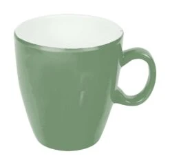 Bo-Camp Two-Tone Set Van 4 Melamine Mokken - Green -Bo-Camp 65bb95ff497241.70120594