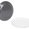 Bo-Camp Two-Tone Set Van 4 Dinerborden - Grey -Bo-Camp 65c0d4ece0daa2.38790884