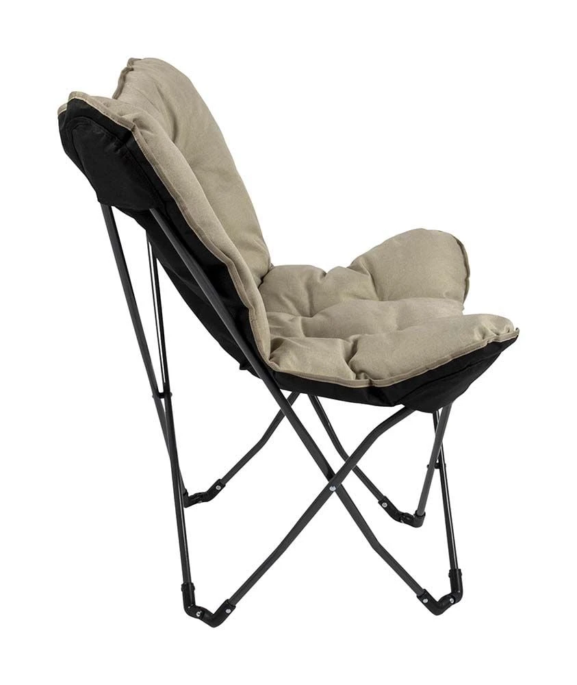 Bo-Camp Urban Outdoor Redbridge Beige Vlinderstoel 6 Bo-Camp Urban Outdoor Redbridge Beige Vlinderstoel - Afbeelding 4