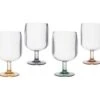 Bo-Camp Pastel Ornans Set Van 4 Wijnglazen -Bo-Camp 664786643ef056.68715010