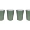 Bo-Camp Two-Tone Set Van 4 Melamine Bekers - Green 1 Bo-Camp Two-Tone Set Van 4 Melamine Bekers - Green -Bo-Camp 6ccb7432169eb588