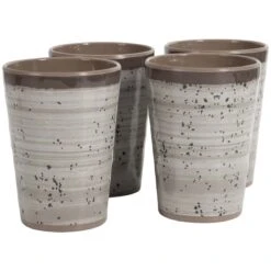 Bo-Camp Halo Set Van 4 Melamine Bekers - Beige 11 Bo-Camp Halo Set Van 4 Melamine Bekers - Beige -Bo-Camp 7344ee8381d771d7