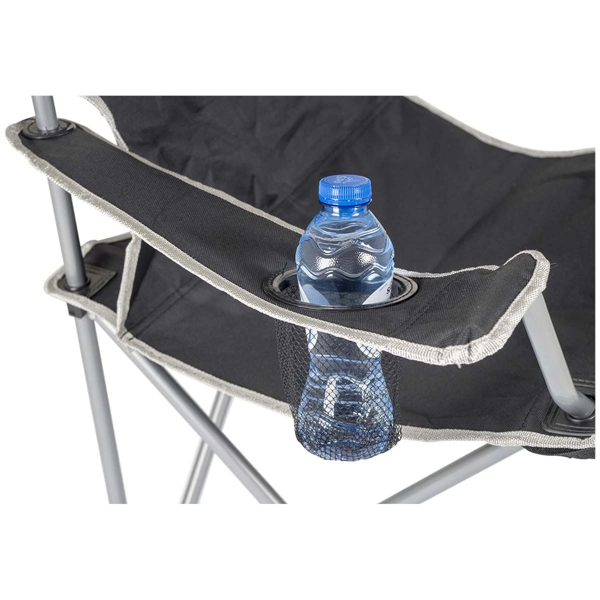 Bo-Camp Compact Vouwstoel - Black 6 Bo-Camp Compact Vouwstoel - Black - Afbeelding 4