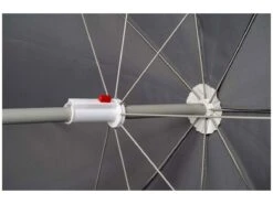 Bo-Camp Ø 165 Cm Parasol Met Knikarm - Grey -Bo-Camp bo camp 165cm parasol met knikarm grey2 ecommerce