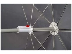 Bo-Camp Ø 200 Cm Parasol Met Knikarm - Grey -Bo-Camp bo camp 200cm parasol met knikarm grey5 ecommerce