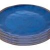 Bo-Camp Halo Set Van 4 Melamine Dinerborden - Blue