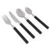 Bo-Camp 16-delige Bestekset - Black