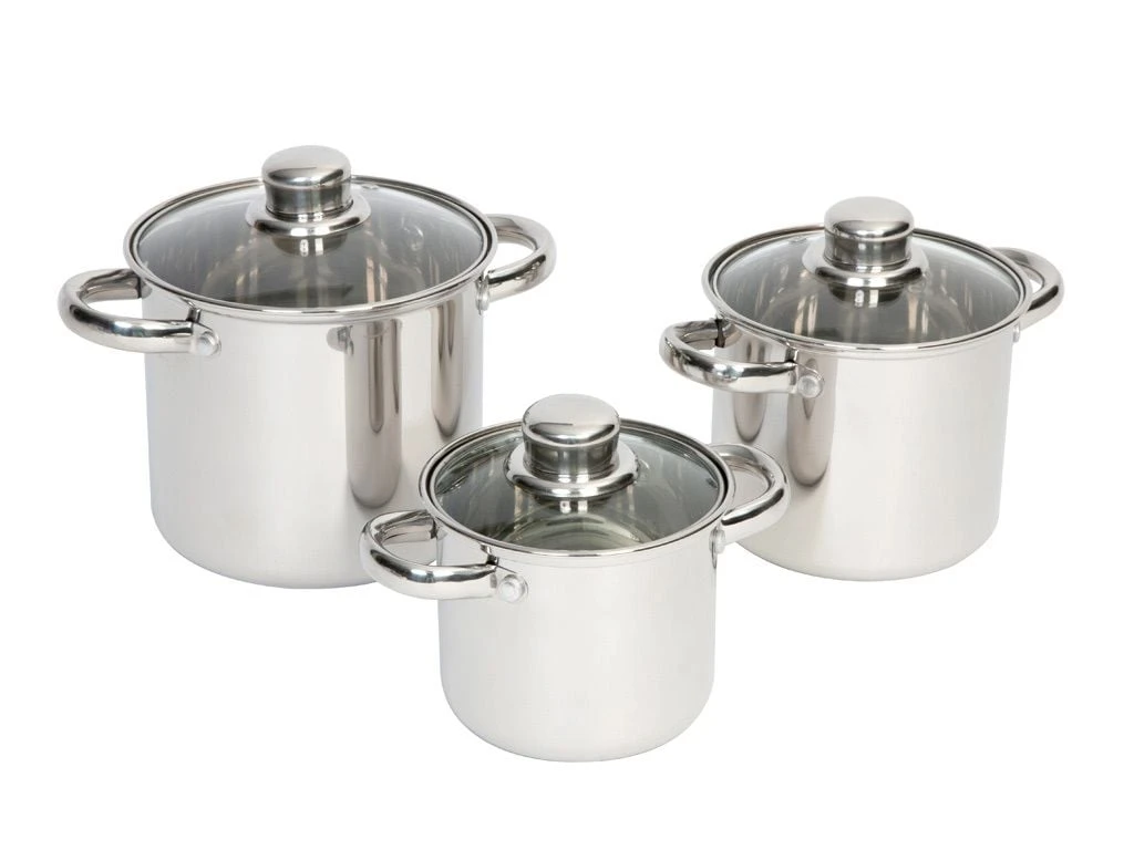 Bo-Camp Royal Plus 3-delige Pannenset 3 Bo-Camp Royal Plus 3-delige Pannenset